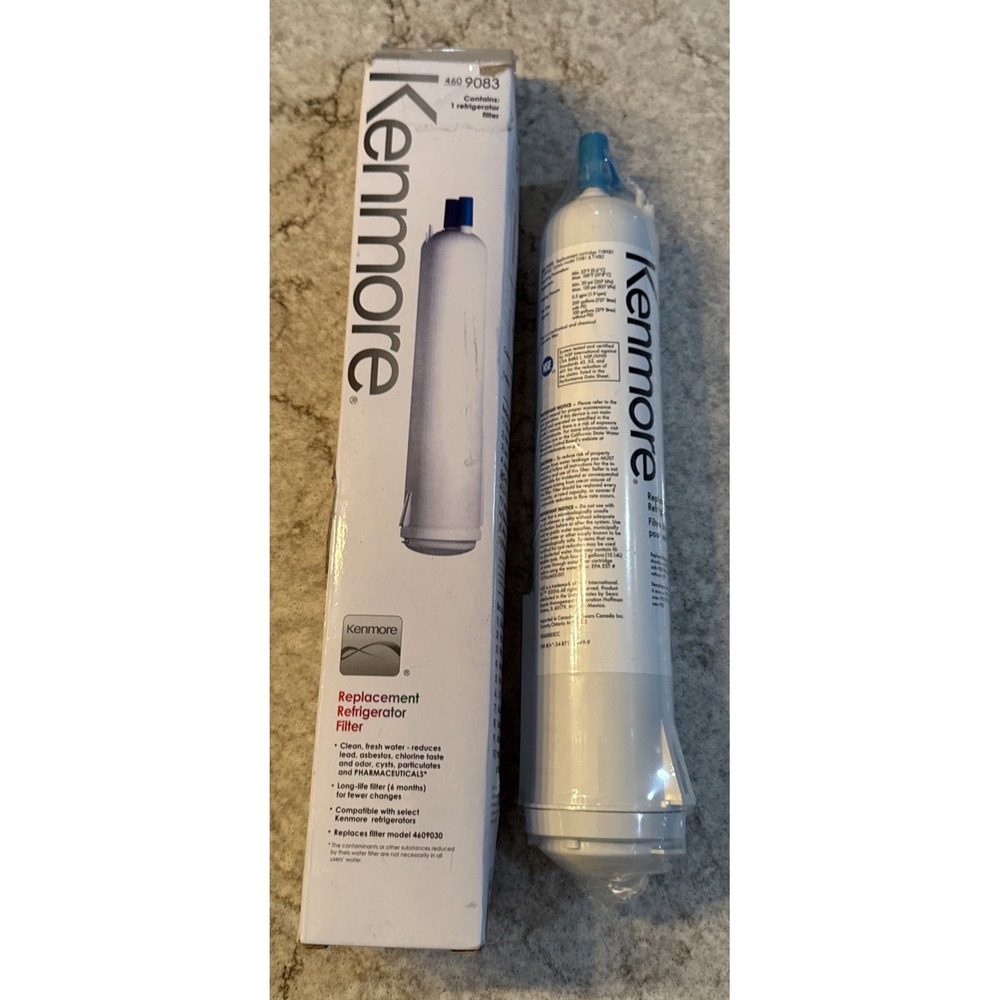1 Pack Kenmore Replacement Refrigerator Water Filter 9083 Model 4609030